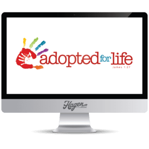 Adopted For Life Mockup