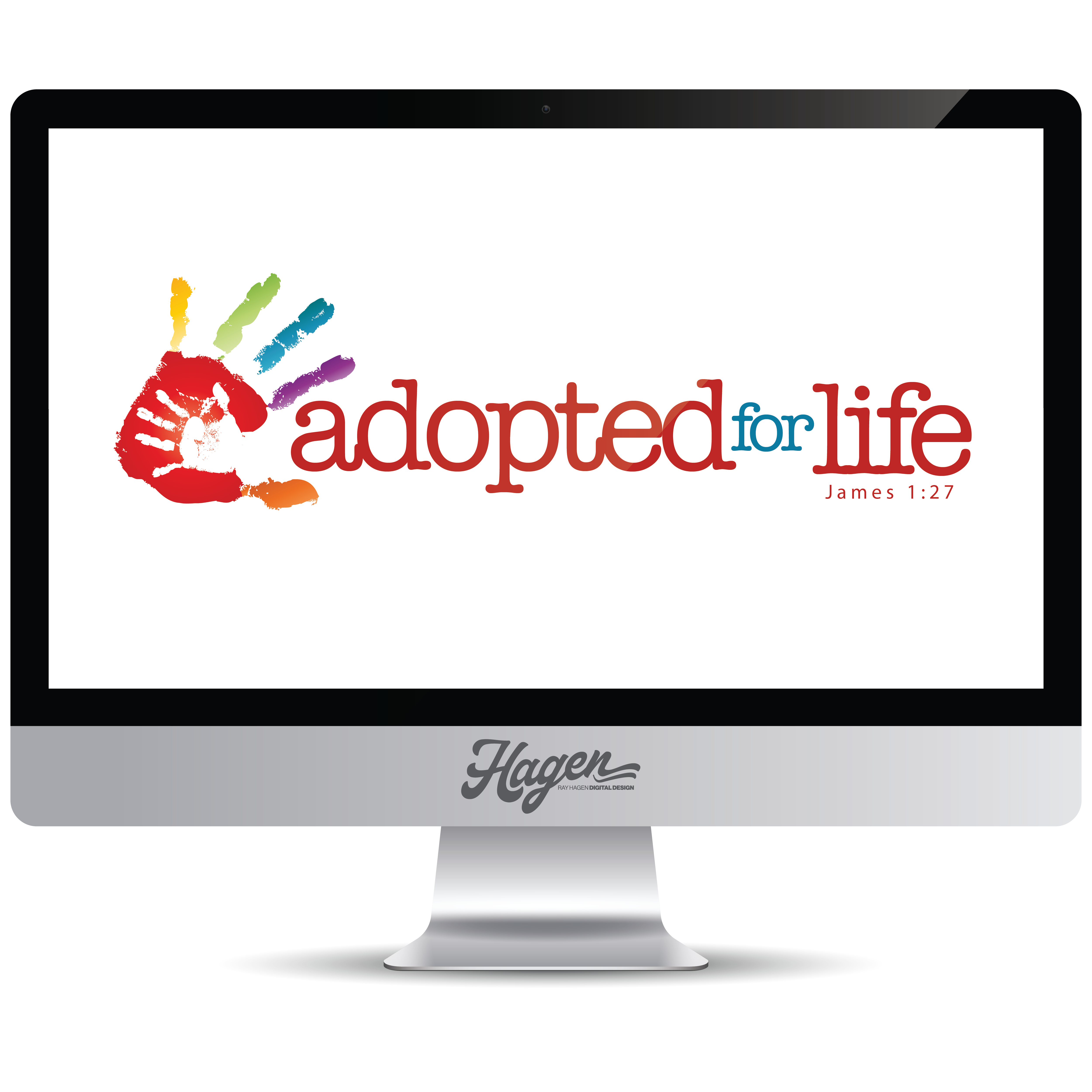 Adopted For Life Mockup